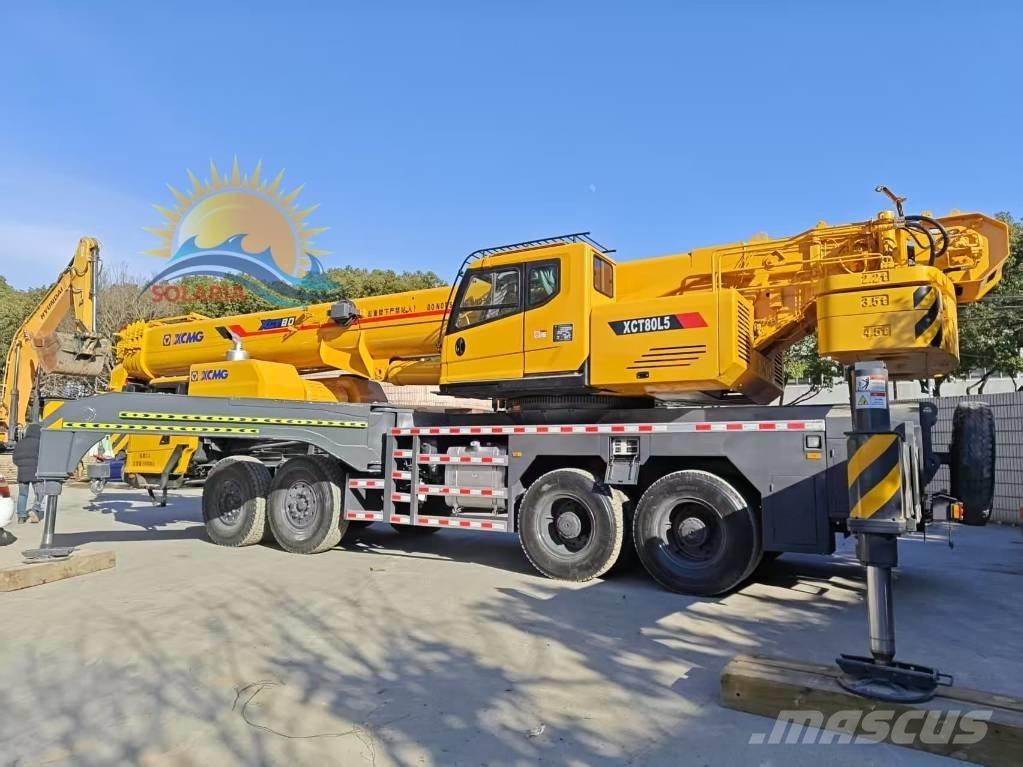 XCMG XCT 80 Macarale turn