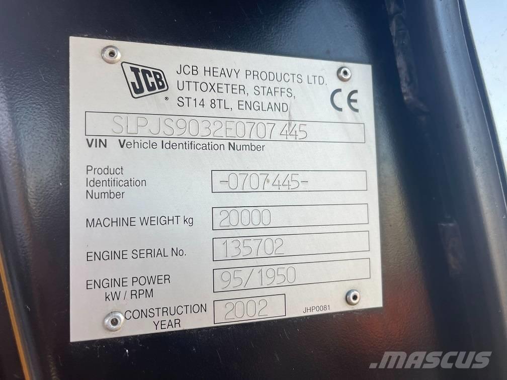 JCB JS 200 Excavatoare pe șenile

