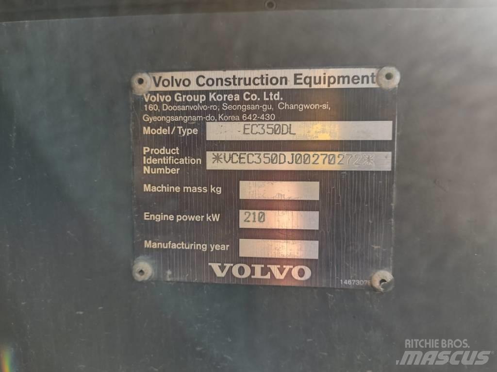Volvo EC350DL Excavatoare pe șenile
