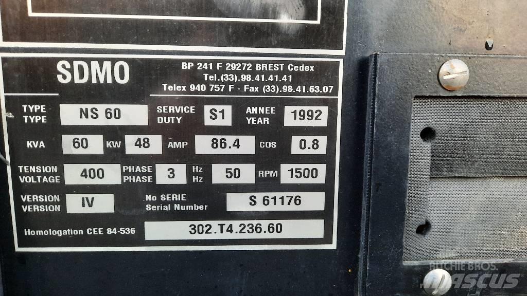 Sdmo NS 60 Generatoare Diesel