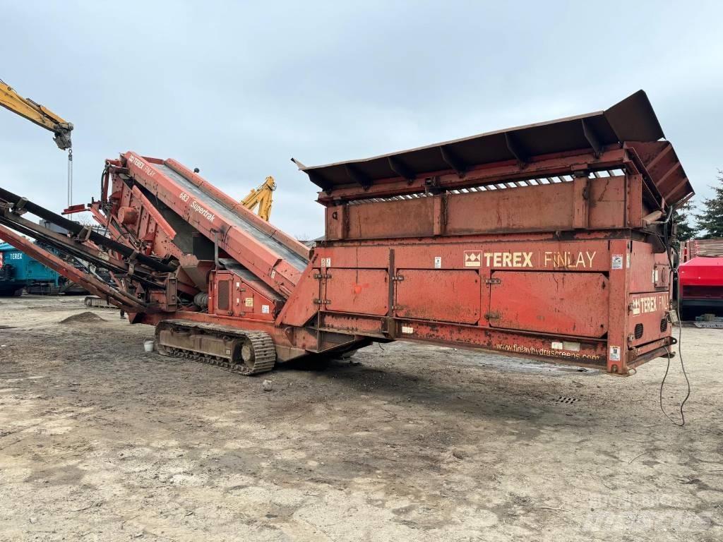 Terex Finlay 683 Dispozitive mobile de cernut