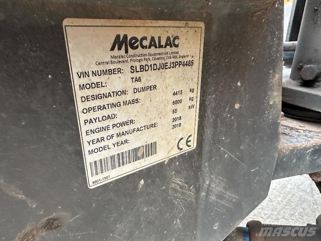 Mecalac TA 6 Minitractor de teren