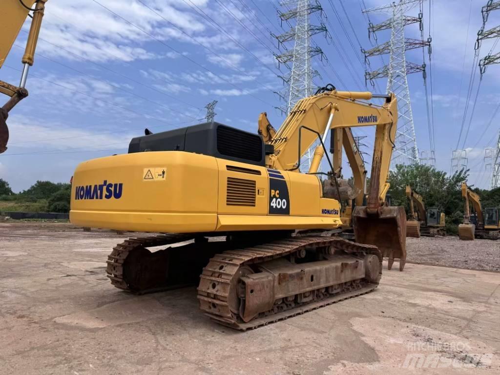 Komatsu PC 400-8 Excavator amfibiu