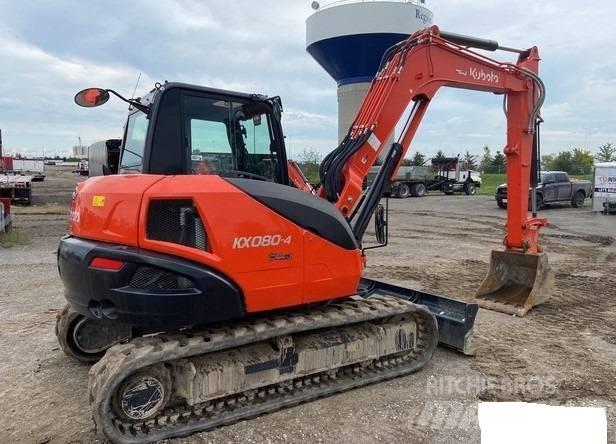 Kubota KX080-4S2 Excavatoare pe șenile
