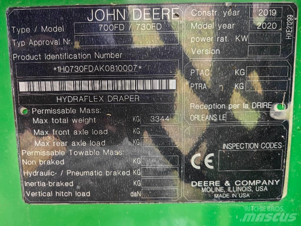 John Deere T 670 i Combine de secerat