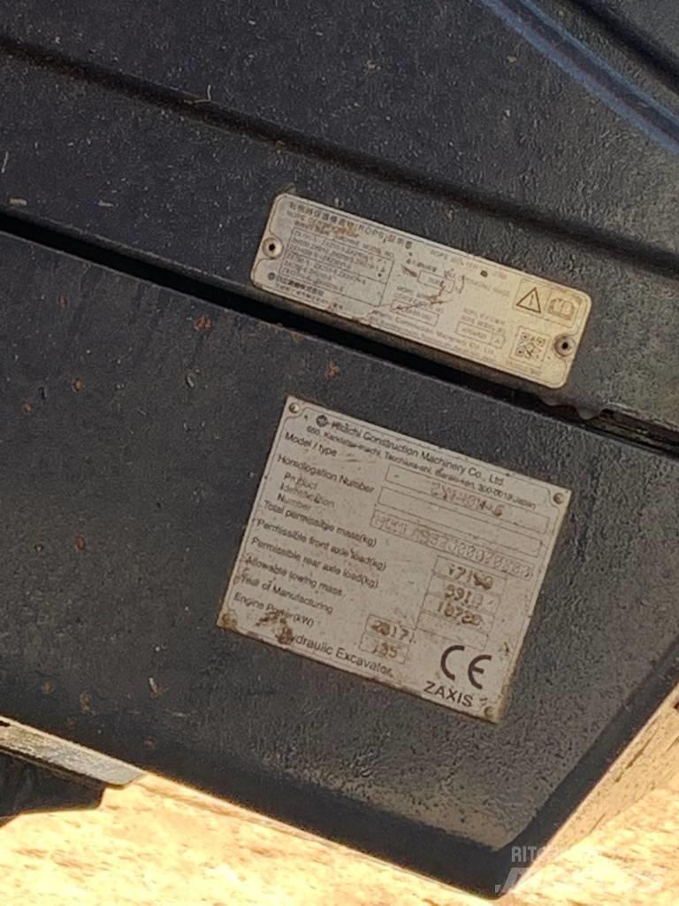 Hitachi ZX 140 W Excavatoare cu roti