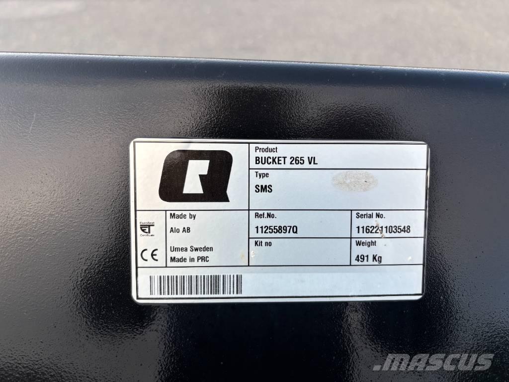 Quicke VL 265 SMS Accesorii încarcatoare frontale