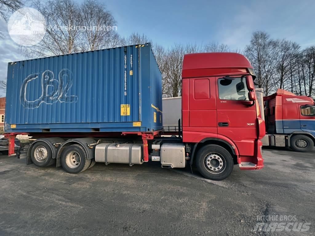 DAF XF 530 Camion cadru container