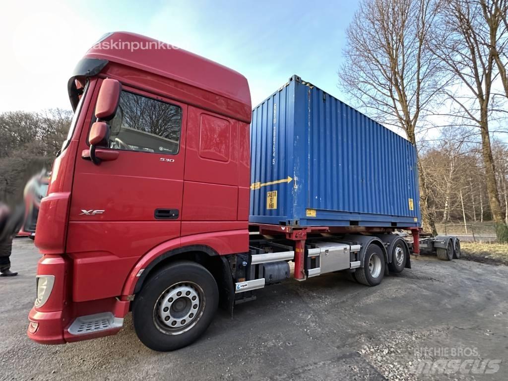 DAF XF 530 Camion cadru container