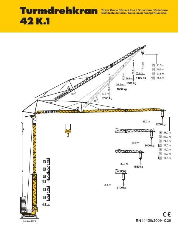 Liebherr 42 K.1 Macarale turn