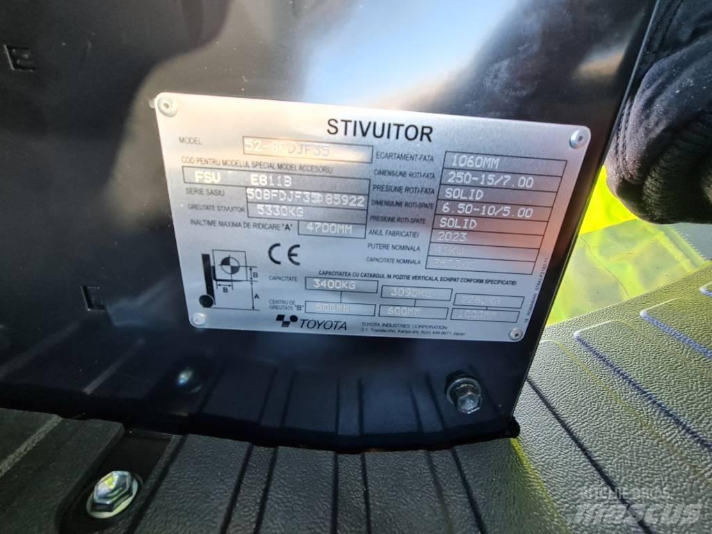 Toyota Tonero Stivuitor cu catarg retractabil