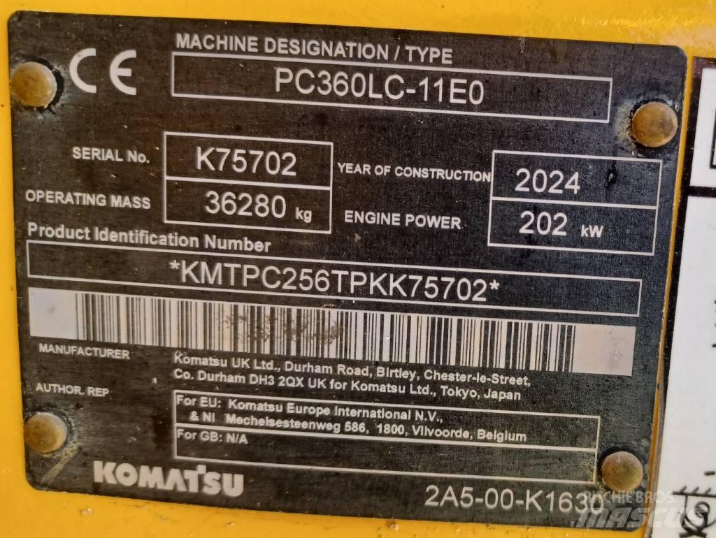 Komatsu PC360LC-11 Excavatoare pe șenile
