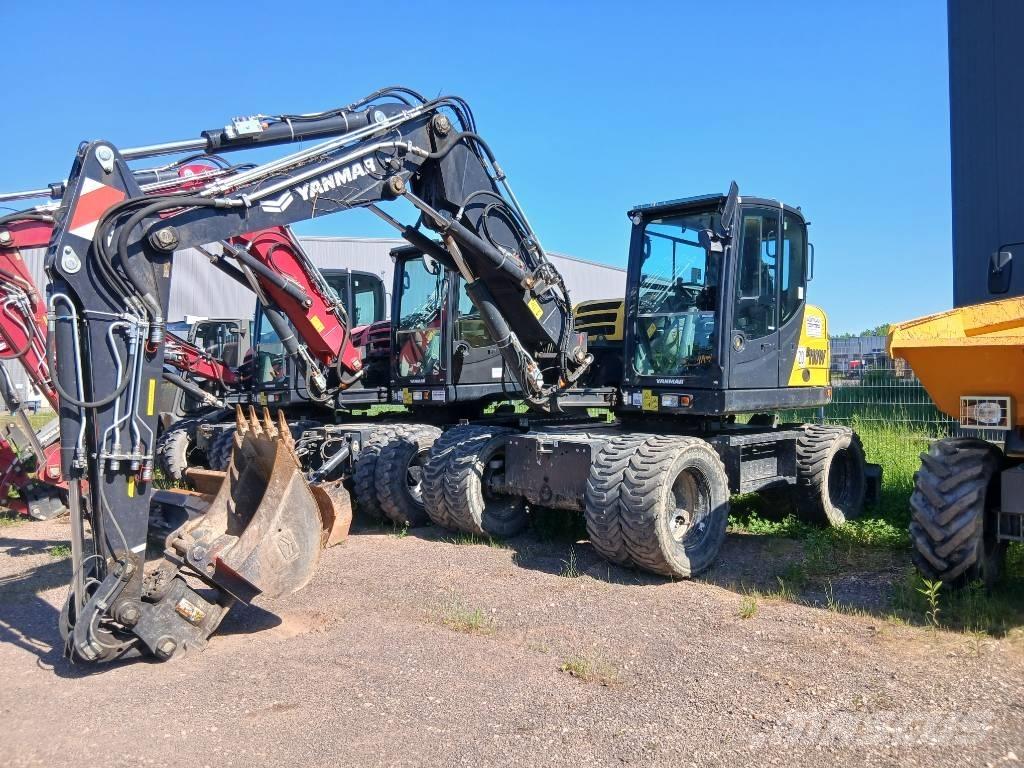Yanmar B 110 W Excavatoare cu roti