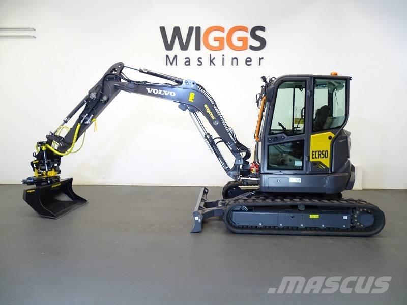Volvo ECR50F Mini excavatoare < 7t
