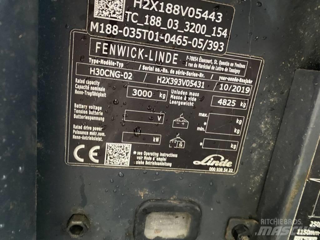 Linde H30CNG-02 Stivuitor GPL