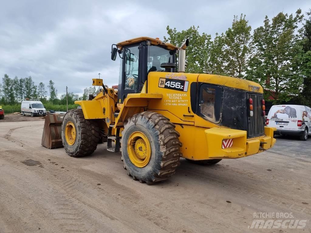 JCB 456 Z Incarcator pe pneuri