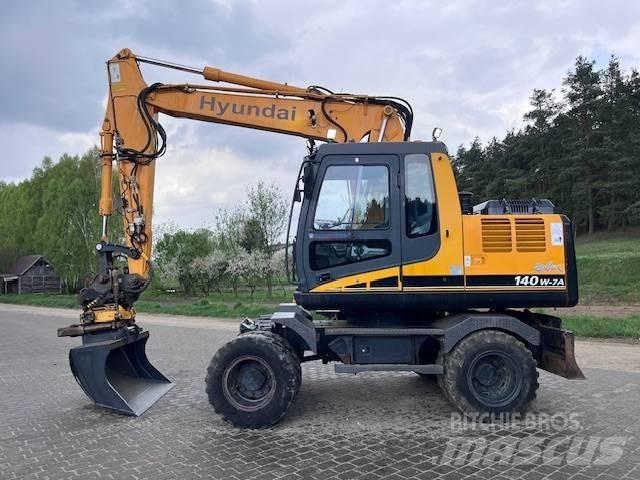 Hyundai Robex 140 W Excavatoare cu roti
