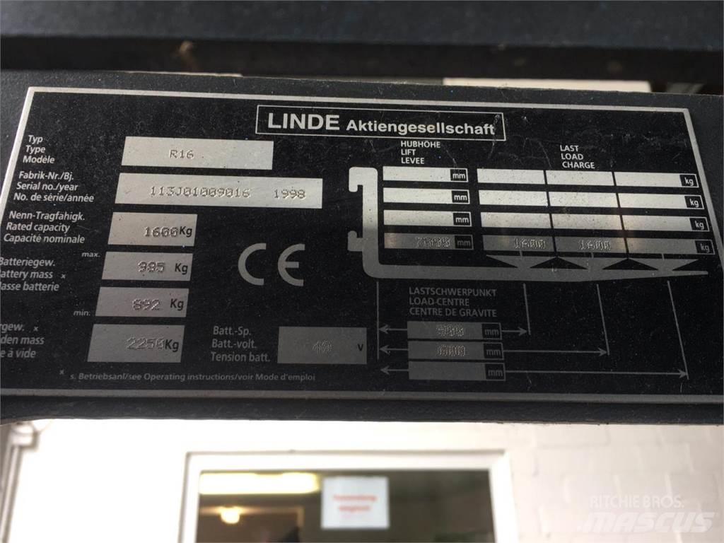 Linde R16 Strivuitoare-altele