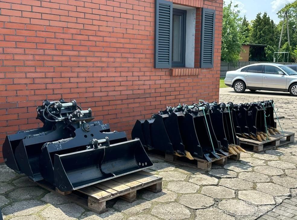 CAT ŁYŻKI / BUCKETS Mini excavatoare < 7t