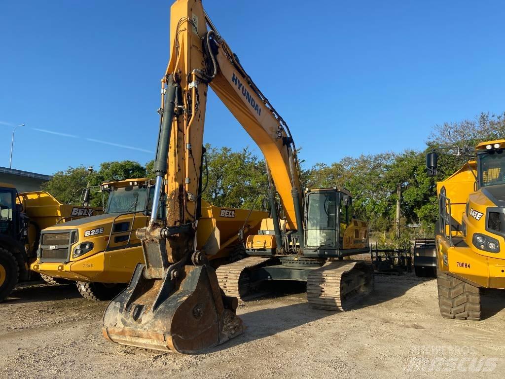 Hyundai HX330L Excavatoare pe șenile
