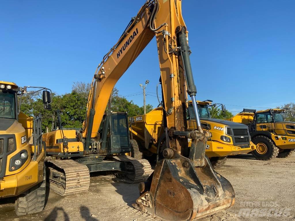 Hyundai HX330L Excavatoare pe șenile
