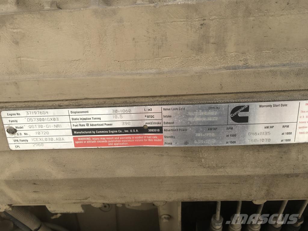 Cummins QST30 USED Utilaje construcții - Altele