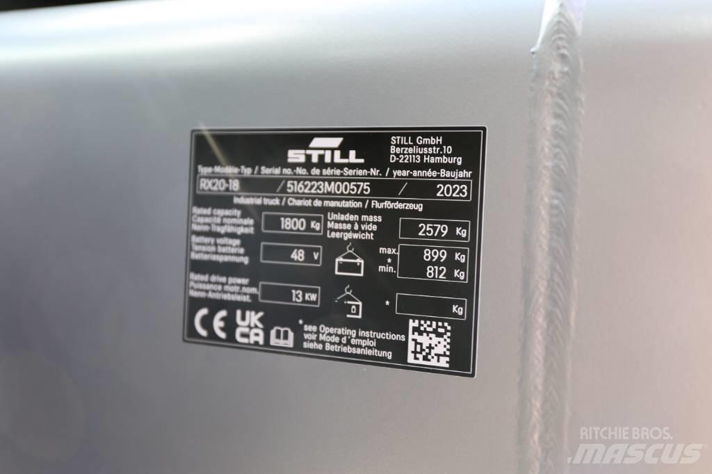 Still RX20-18 Stivuitor electric