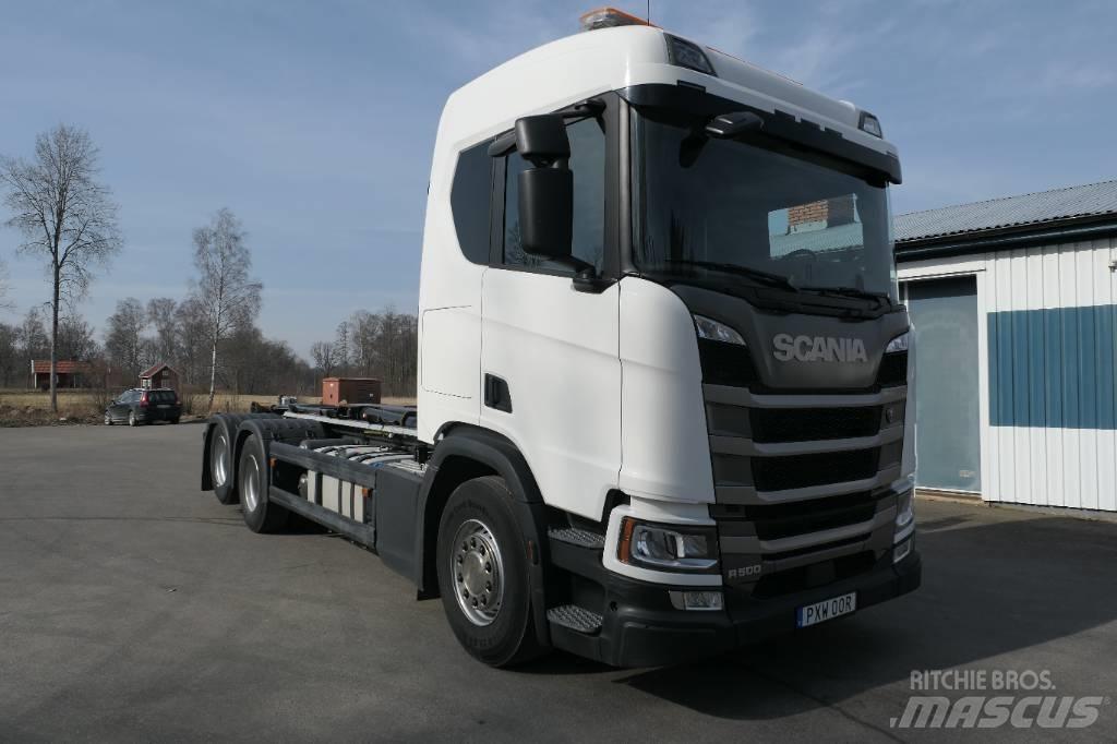 Scania R500 B6x2nb Camion cu carlig de ridicare