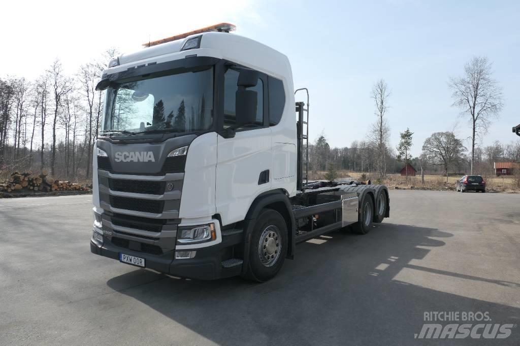 Scania R500 B6x2nb Camion cu carlig de ridicare