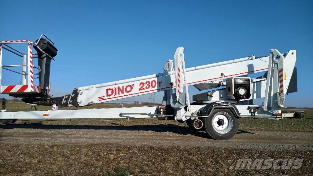 Dino 230 T Platforme aeriene montate pe remorca