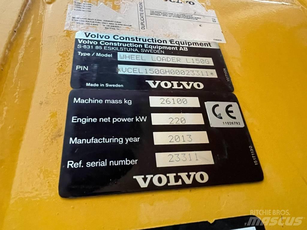 Volvo L 150 G Incarcator pe pneuri