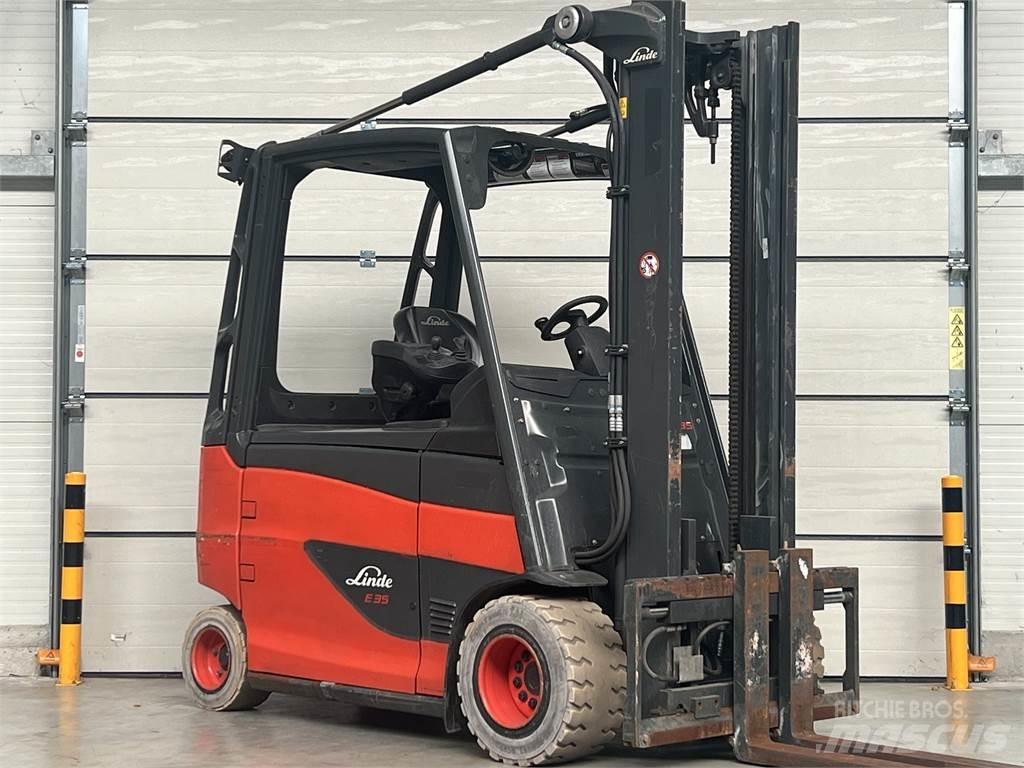 Linde E35HL-01 Stivuitor electric