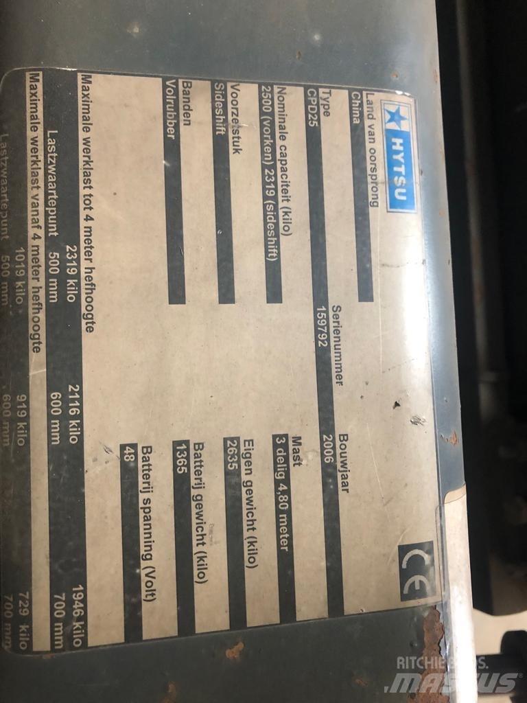 Hytsu CPD 25 Stivuitor electric