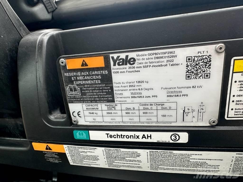 Yale gdp80vx9 Stivuitor diesel