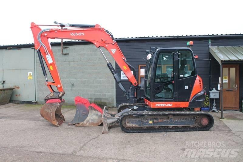 Kubota KX 080-4 Excavatoare 7t - 12t