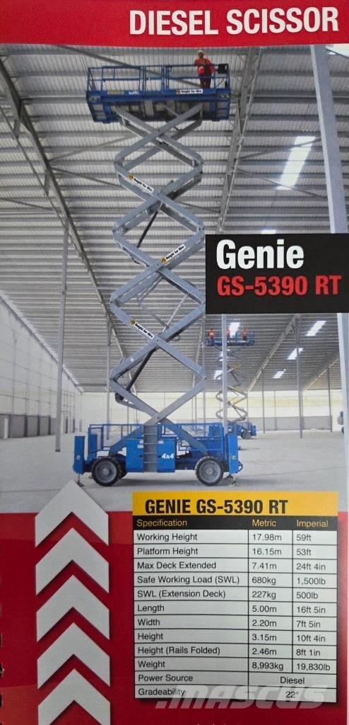 Genie GS 5390 RT Platforme foarfeca