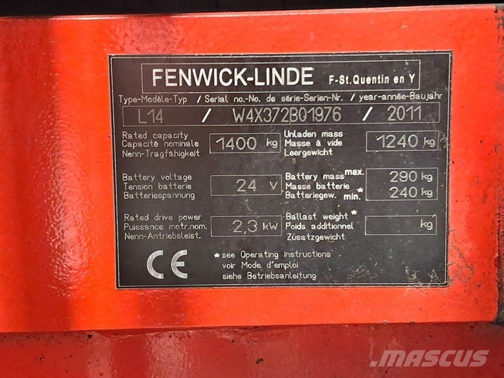 Linde L14 Transpaleta manuala