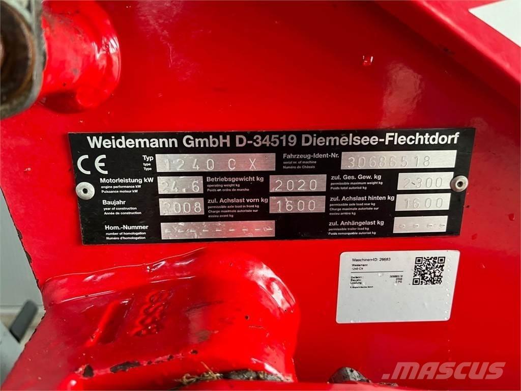 Weidemann 1240 CX Utilaje agricole - Altele