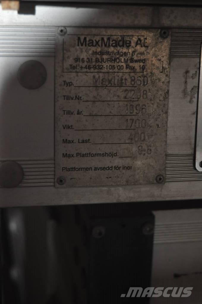  Max Made AB SAXLIFT Stivuitoare - Altele