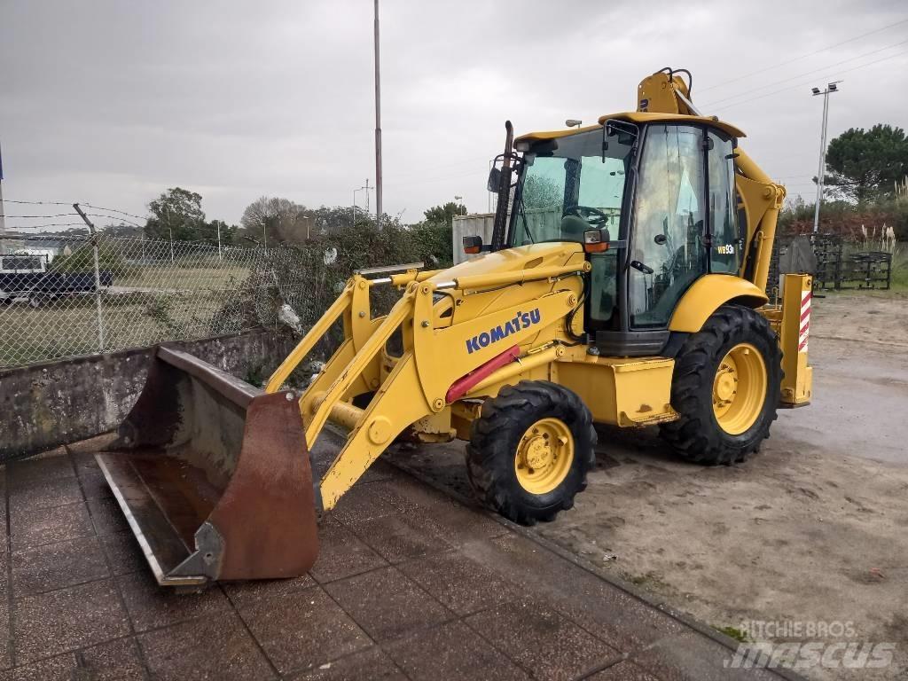 Komatsu WB 93 R Buldoexcavatoare