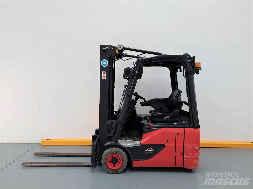 Linde E15 EVO Stivuitor electric