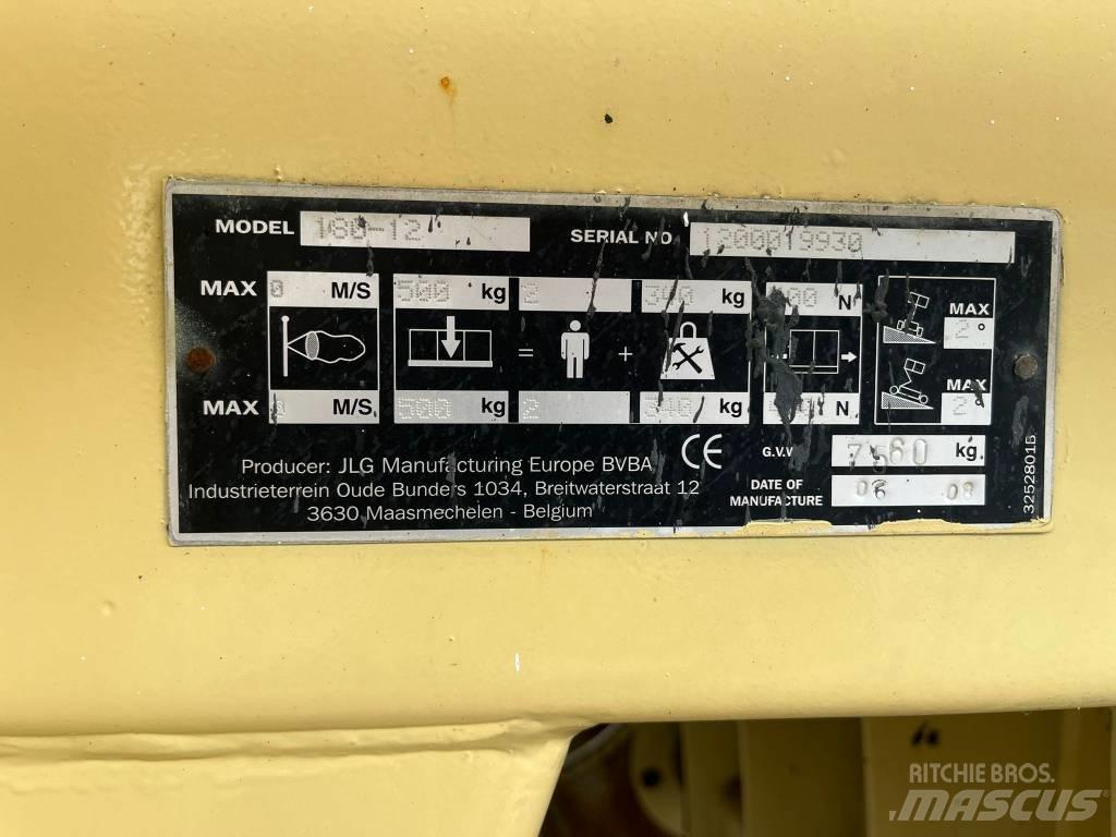 JLG Liftlux 180-12 Platforme foarfeca