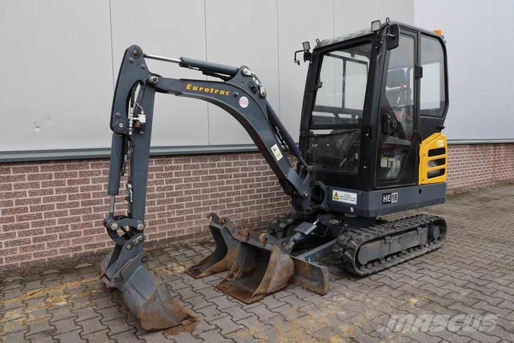 Eurotrac HE18 Mini excavatoare < 7t