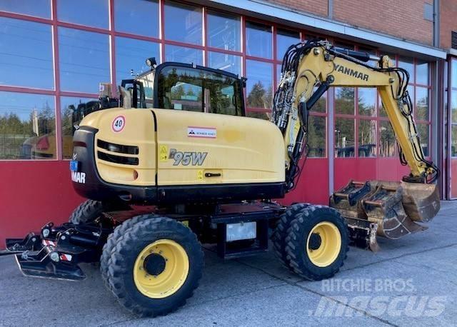 Yanmar B95W Excavatoare cu roti