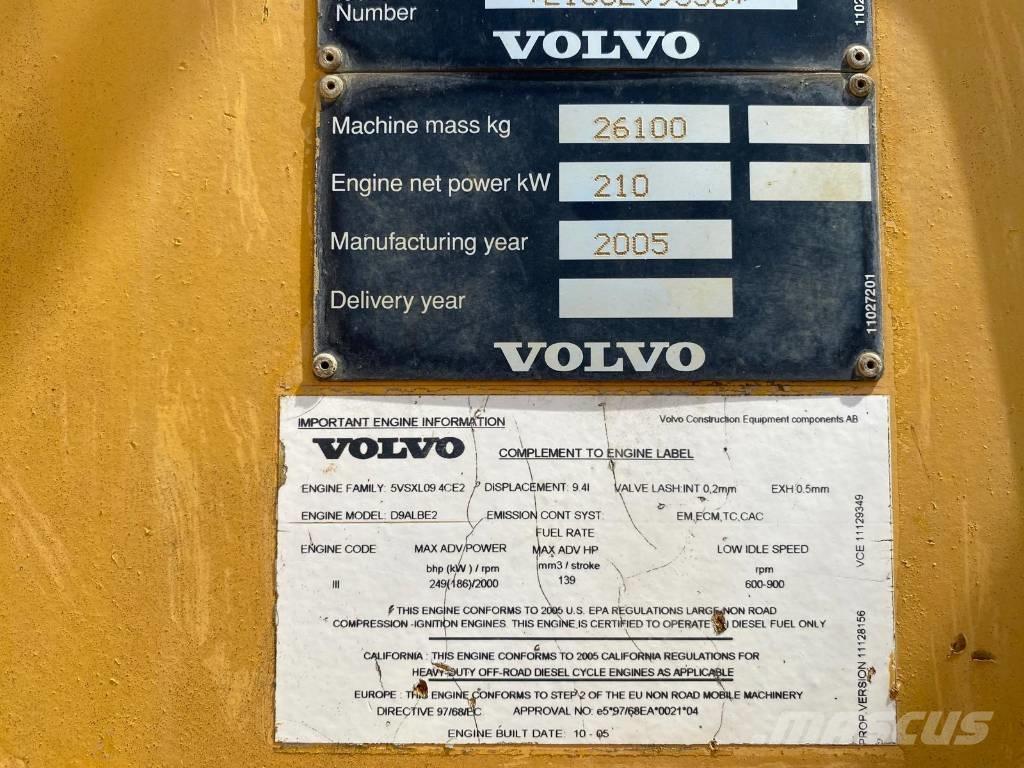 Volvo L 150 E Incarcator pe pneuri