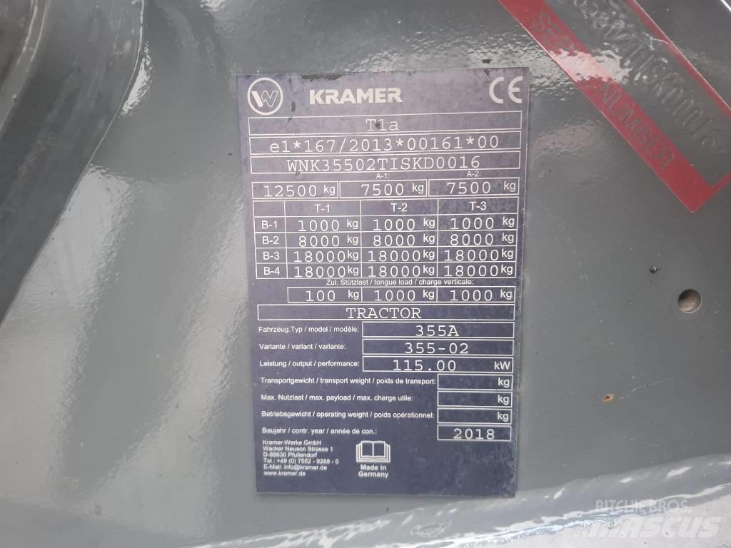 Kramer 8155 Incarcator pe pneuri