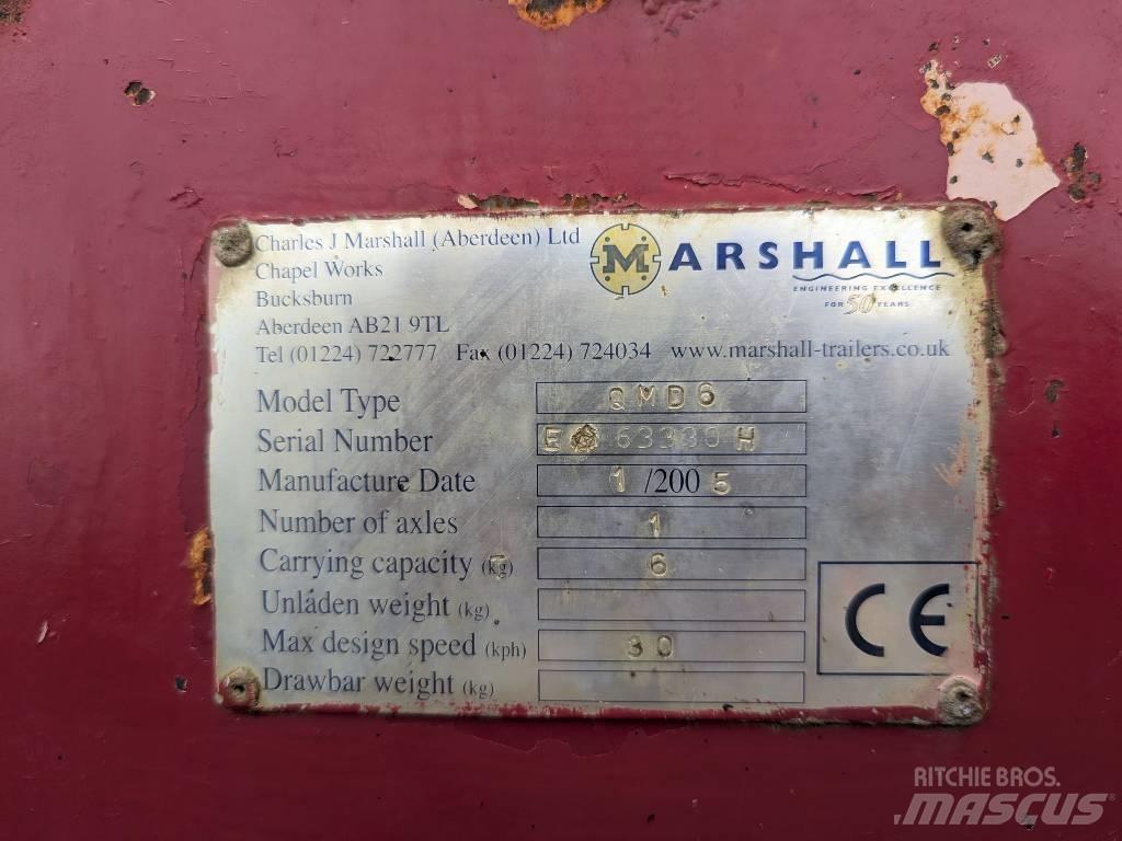 Marshall QMD6 Remorci rabatabile