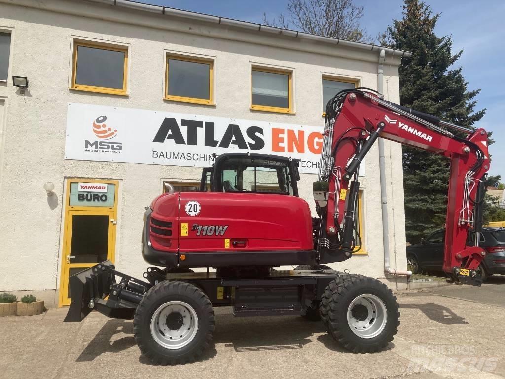 Yanmar B 110 W Excavatoare cu roti