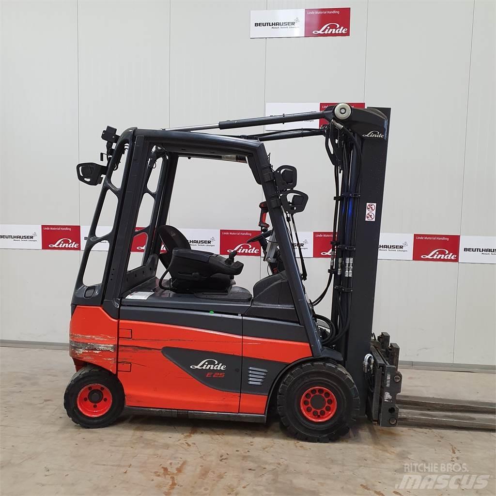 Linde E25 Stivuitor electric