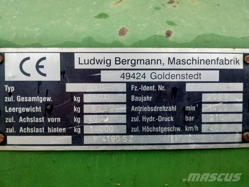 Bergmann M 4190 SZ Utilaje agricole - Altele